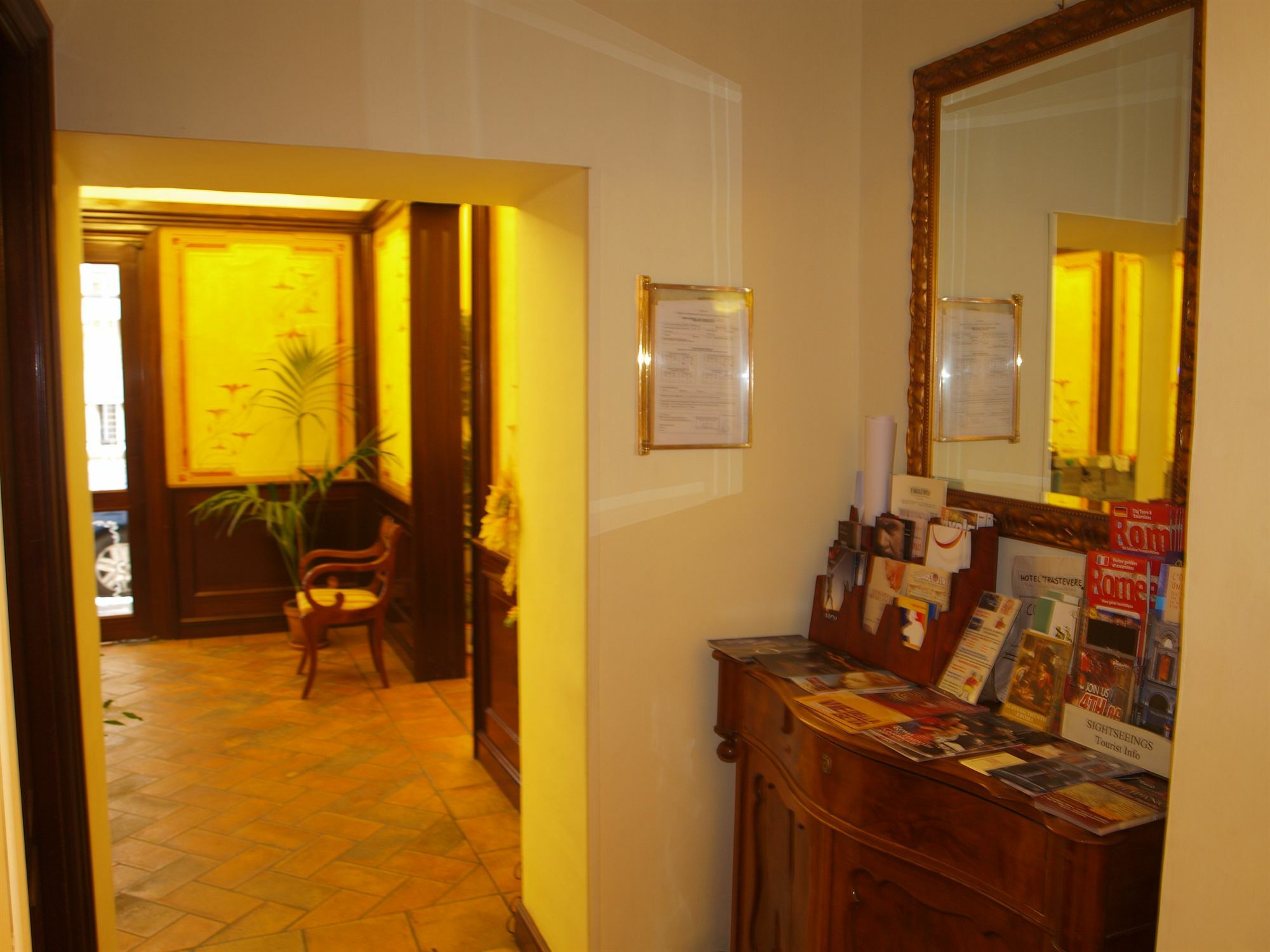 Hotel Trastevere روما المظهر الخارجي الصورة